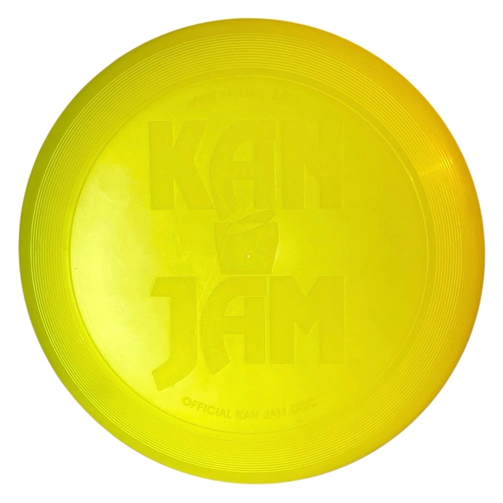 Official KAN JAM Replacement Disc Yellow Frisbee Only 10 3/4" Game Made in USA